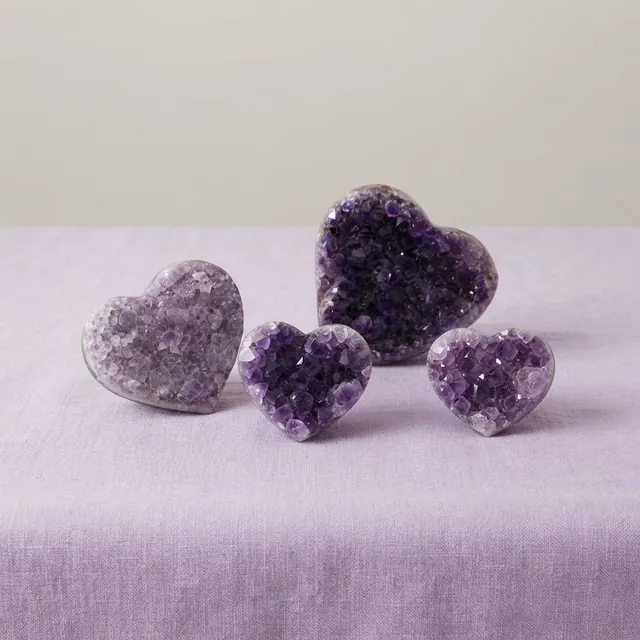Amethyst heart