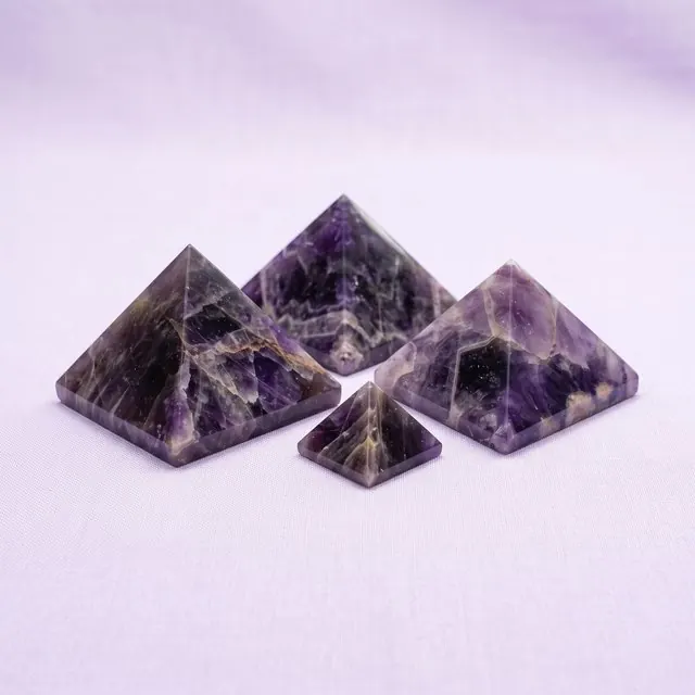 Amethyst pyramid