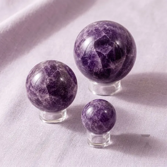 Amethyst sphere