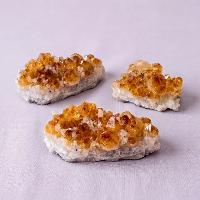 Citrine clusters