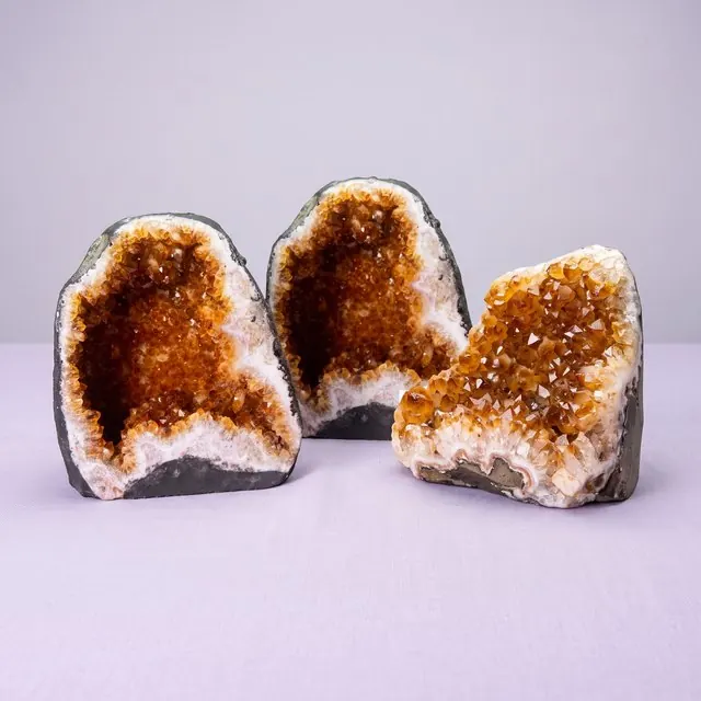 Citrine geodes