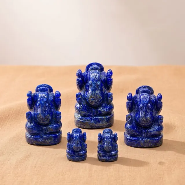 Lapis lazuli ganesha