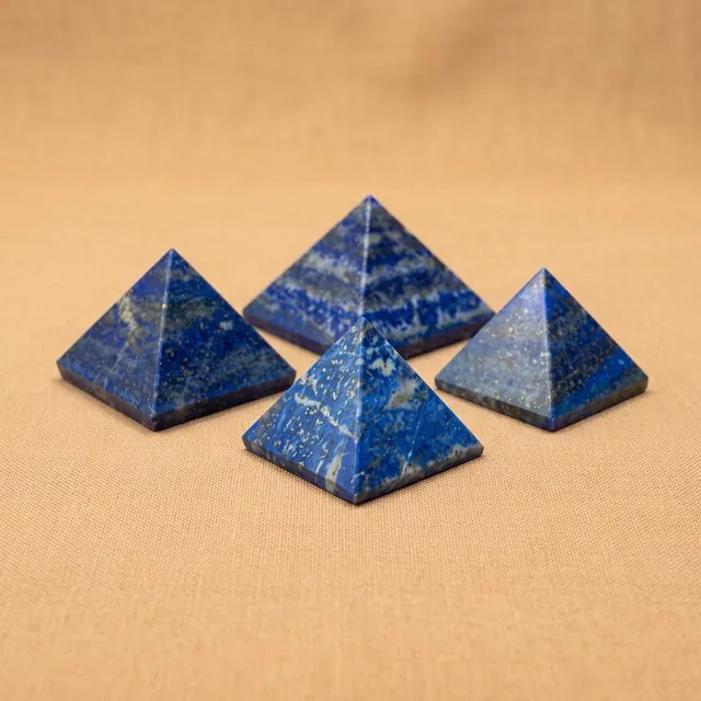 Lapis lazuli pyramid