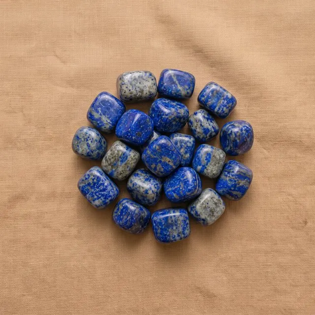 Lapis lazuli tumbles