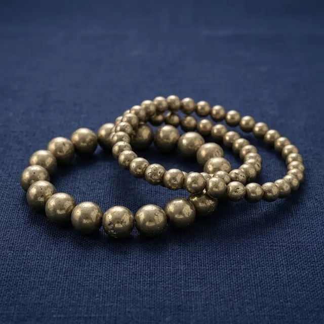 Pyrite bracelet