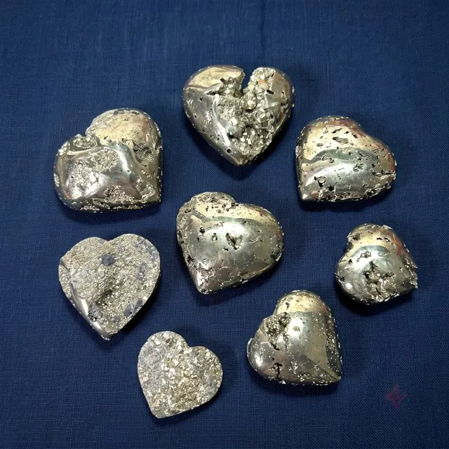 Pyrite hearts