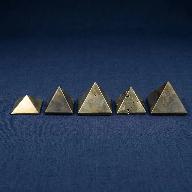 Pyrite pyramid
