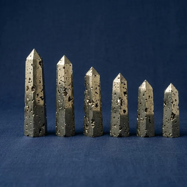 Pyrite towers