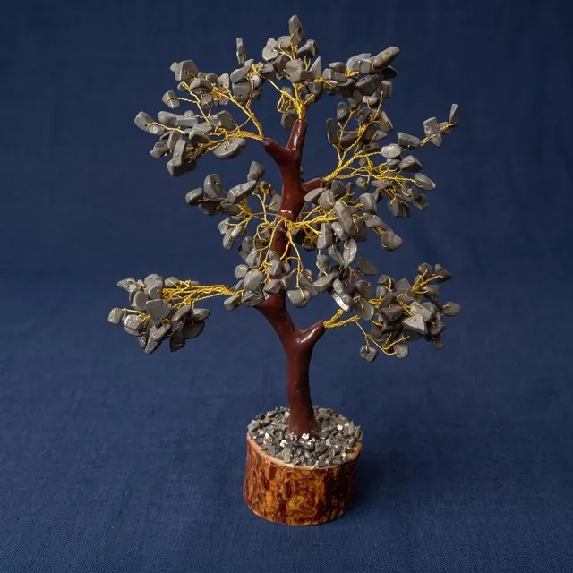 Pyrite crystal trees
