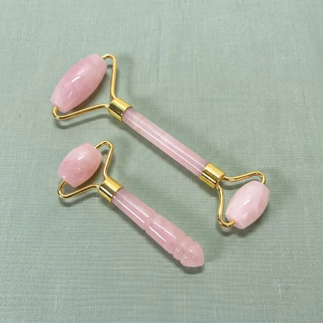 Rose quartz rollers