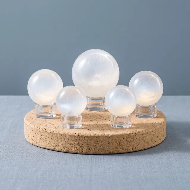 Selenite sphere