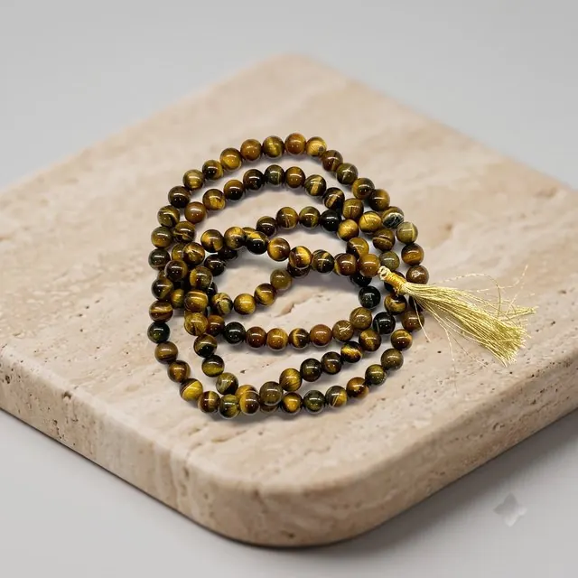 Tiger eye jap mala